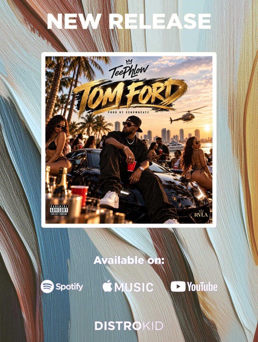 TeePhlow - TOM FORD official cover artwork